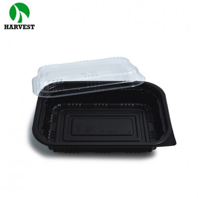 Disposable Take Out Rectangular PP plastic Recyclable Food Containers